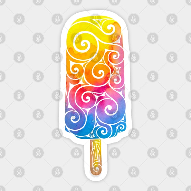 Swirly Popsicle Sticker by CarolinaMatthes